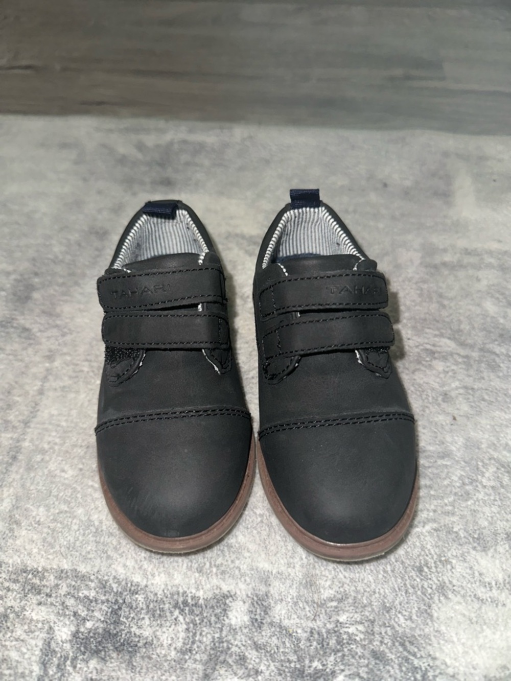Tahari Black Little Boy Dress Shoes